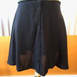 Divided Black mini skirt
